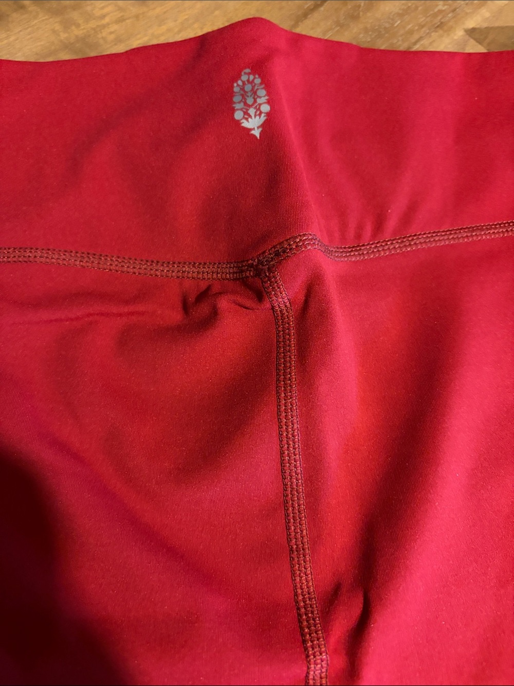 Free People Wave Rider Shorts In Red Grape - Picture 6 of 10